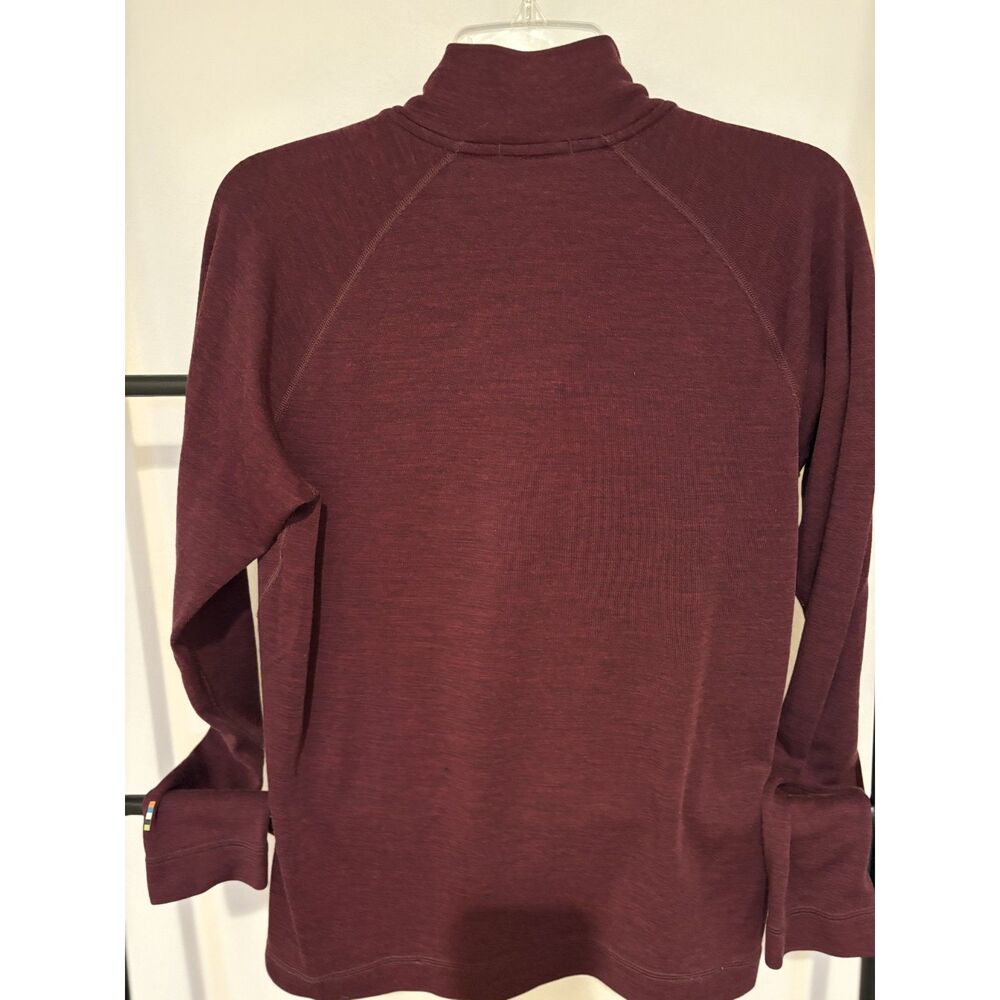 Smartwool Women's Classic Thermal Merino Base Layer 1/4 Zip - Picture 3 of 5
